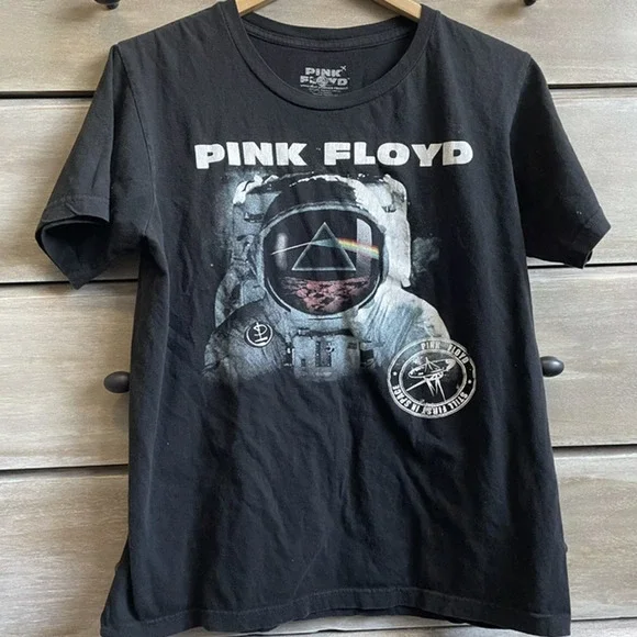 Pink Floyd Still First In Space Graphic Band Short Sleeve Tee Shirt - Picture 2 of 4